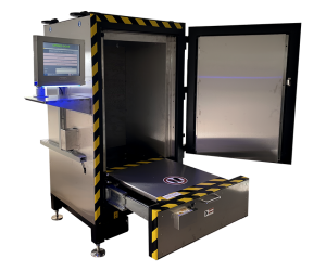 HWM-550S with door opened and drawer pulled out